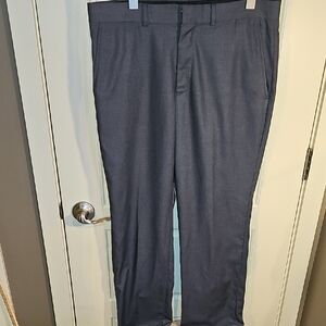 Kenneth Cole- Men's Charcoal Dress Slacks SIZE 34W 32L